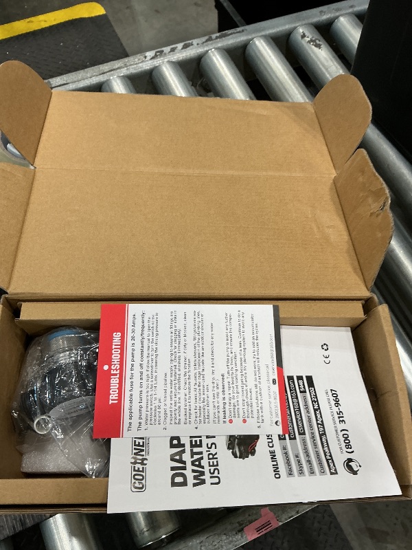 Photo 1 of [Upgraded Version] RV Fresh Water Pump, 12V DC Water Pump, 6GPM 70PSI Self-Priming Diaphragm Pump with Pressure Switch and Strainer for RV, Marine, Yacht, Caravan