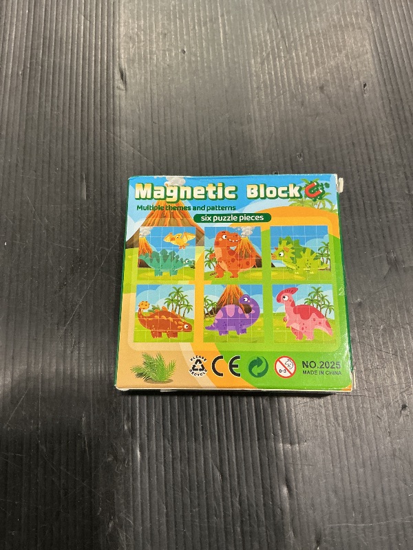 Photo 1 of *USED*
ritastar Magnetic Blocks Building Toy, 25pcs Mine Stacking Magnet Build Cubes Cartoon Pattern World,STEM Sensory Construction Toys for Kids Gift,Educational Jigsaw Puzzle Set with 3D Dinosaur Designs
