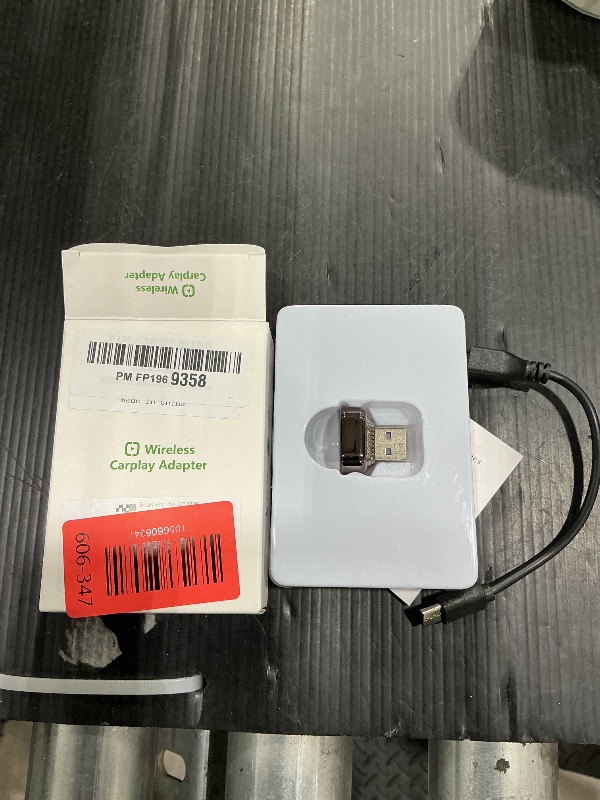 Photo 1 of *UNTESTED*
YFDUNV Wireless CarPlay Adapter2026 Upgraded – Suitable for Apple iPhone & Android, with Compact Size, Plug-and-Play Convenience, and Fast, Stable Connection for CarPlay & Android Applications