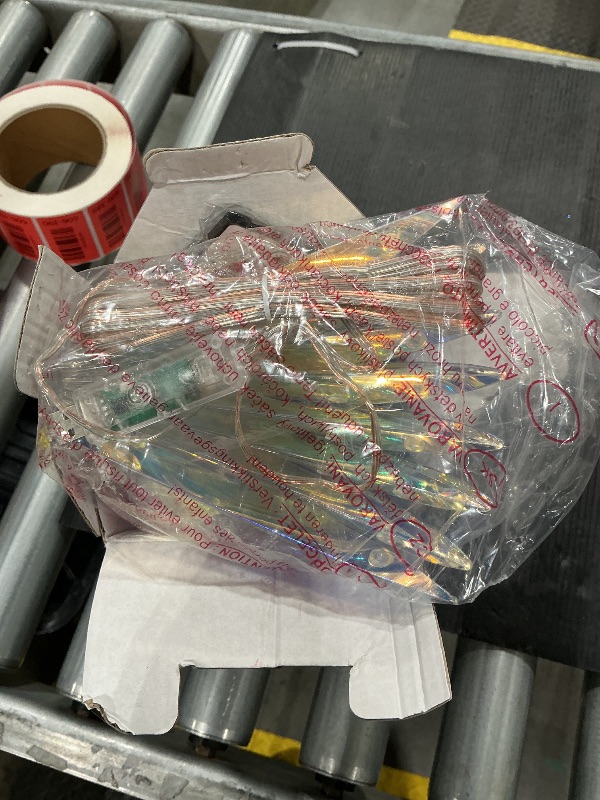 Photo 1 of *MISSING PARTS UNKNOWN*
Smart Christmas Tree Topper, 15.5 Inch 3D Holographic Bethlehem Star Tree Topper, App and Remote Control, RGB Color Changing, Music Sync, Dimmable for Xmas Tree Home Party Decor