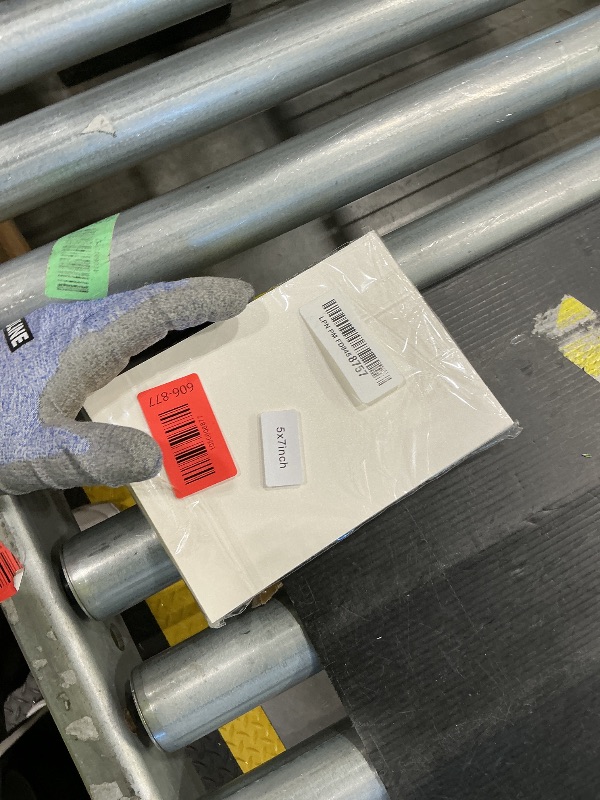 Photo 1 of 50pcs 5"x7" 250 GSM Ivory Pearl Paper Blank Inner Sheets Printable Invitation Invite for Wedding Birthday