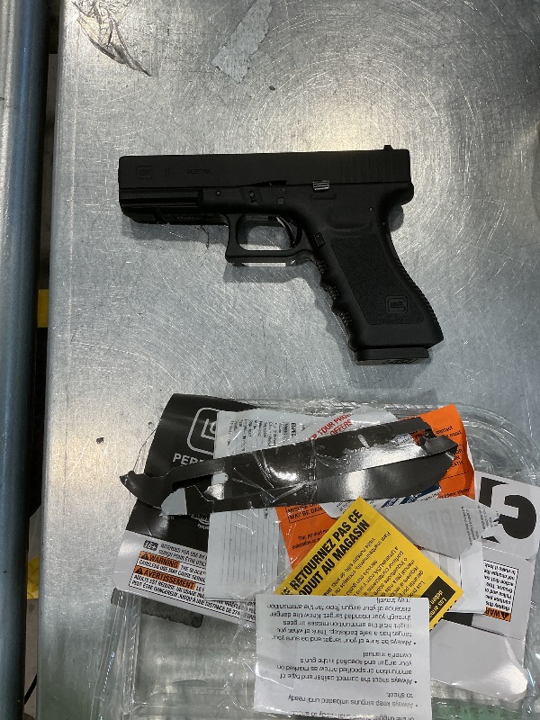 Photo 1 of *PLEASE See Clerk Notes,****
Umarex GLOCK 17 Blowback .177 Caliber BB Gun Air Pistol, Gen3