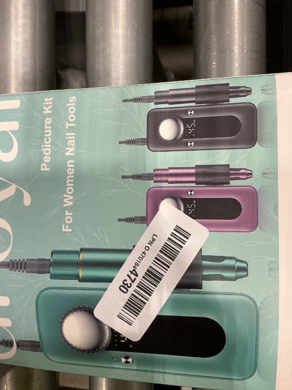 Photo 1 of *MINOR DAMAGE - USED*
Electric Nail Drill Professional, 45000RPM Cordless Electric Nail File for Acrylic Gel Nails, Professional Nail Drill Manicure Pedicure Polishing Shape Tools for Home Salon