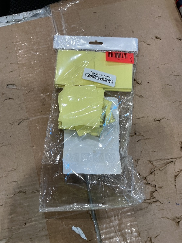 Photo 1 of (24 Pack) Sticky Notes 3x3 in Yellow, Clean Removal, Recyclable, Self-Stick Pads, Easy to Post for Home, Office, Notebook