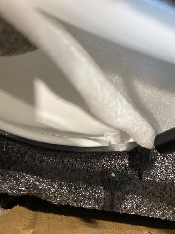 Photo 1 of *MINOR DAMAGE - USED*
Kanwone 3 Tiered Serving Stand with White Porcelain Plates, 10" Round Tray, Dessert Table Display Set, Black Metal Stand, Versatile & Durable