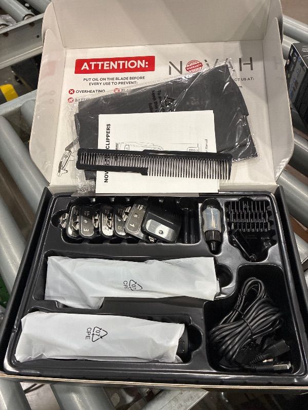 Photo 1 of **TESTED**
® Professional Hair Clippers for Men, Professional Barber Clippers and Trimmer Set, Mens Cordless Hair Clipper for Barbers Haircut Kit Fade