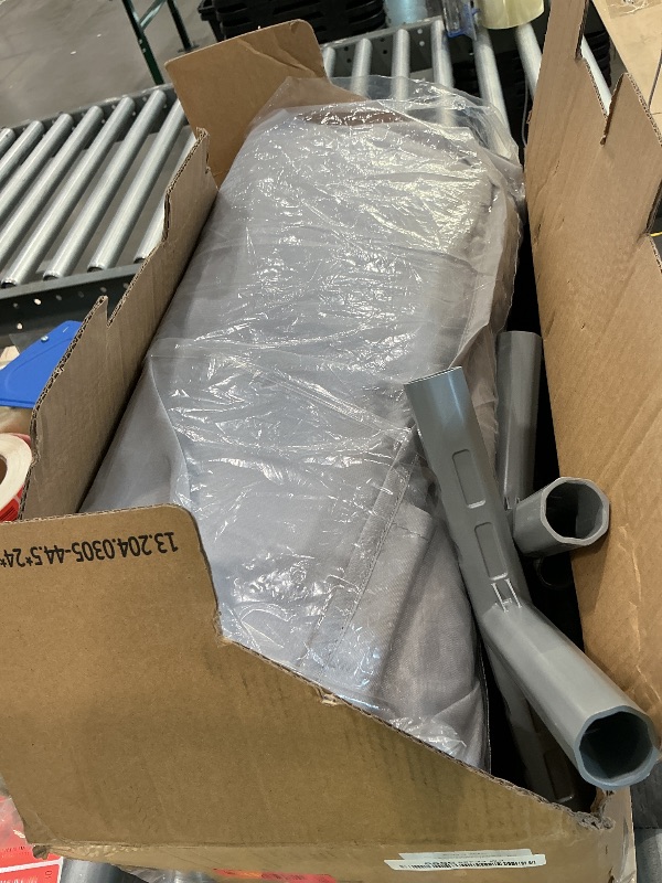 Photo 1 of *Missing items/Missing poles* Hiaksedt Baby Playpen 50x50 Inch, Play Pens for Babies and Toddlers Baby Fence Play Yards for Indoor & Outdoor with Breathable Mesh Anti-Fall Playpen