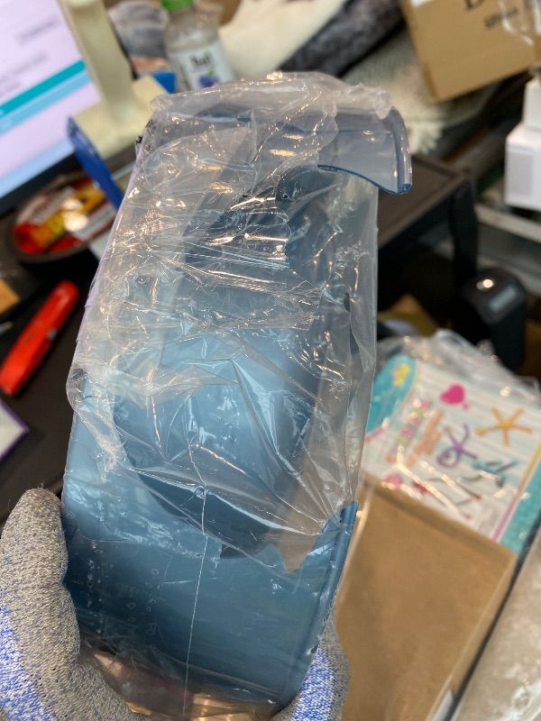 Photo 1 of ***MAJOR DAMAGE*** Lightweight Plastic Pet Bowl 64 OZ for Dogs & Cats - BPA-Free Food or Water Dish | Easy to Clean, Indoor/Outdoor Use (Blue, Large)