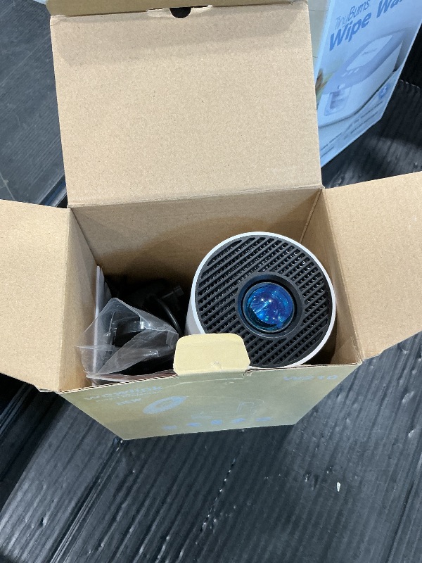 Photo 1 of [Built-in Apps & 2025 Upgraded] Mini Projector with WiFi 6 and Bluetooth 5.4 Support 4K 1080P Auto Keystone 180° Rotatable Projector Portable Compatibile with HDMI/TV Stick/Memory Stick/Laptop, White