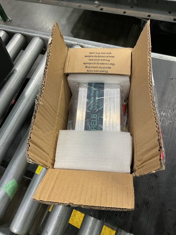 Photo 1 of **SEE CLERK NOTES**WZRELB 1200W Pure Sine Wave Inverter 48 V DC to 110V 120V AC Power Converter with LED Display, Off-Grid Portable Power Inverter with 2 AC Outlets for Home, RV, Truck, Camping