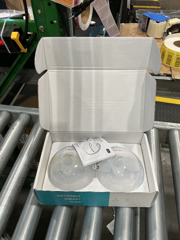 Photo 1 of **USED**
Hands Free Breast Pump P16, Wearable Breast Pump Electirc Portable with 4 Modes & 12 Levels, Max 309mmHg Strong Suction 19/21/24mm Flange Inserts Wearable Breastfeeding Pump, 2 Pack White