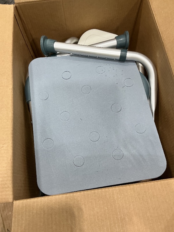 Photo 1 of *USED*
Swivel Shower Chair with Arms and Back, 400 lbs Heavy Duty Shower Seat for Inside Shower Stall and Bathtub, Height Adjustable Safety Bath Seat for Elderly, Adults, Handicap and Disabled