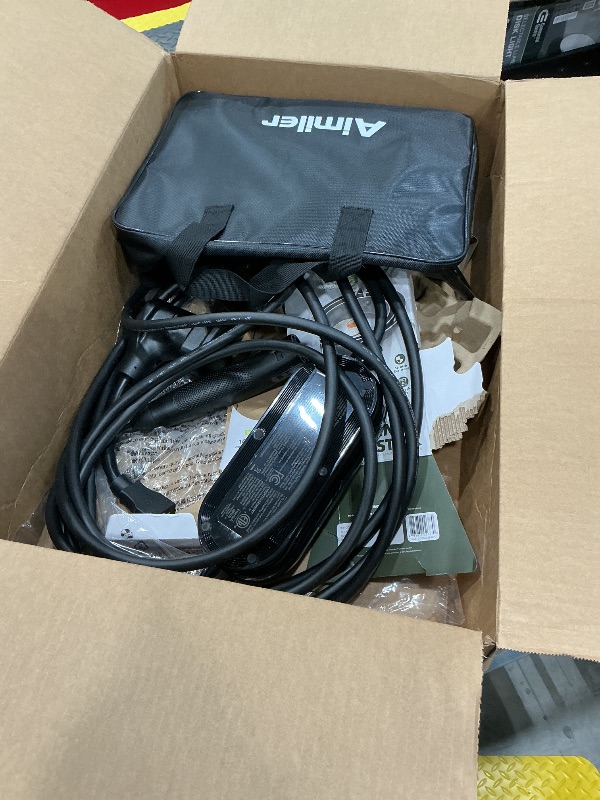 Photo 1 of AIMILER Level 2 Tesla Charger(Wireless WiFi APP), 240V, 32 Amp, NEMA 14-50 Plug, 25ft Cord - Portable/Home NACS Connector Electric Car(EV) Charger for Tesla - Compatible with Tesla Model X/Y/3/S