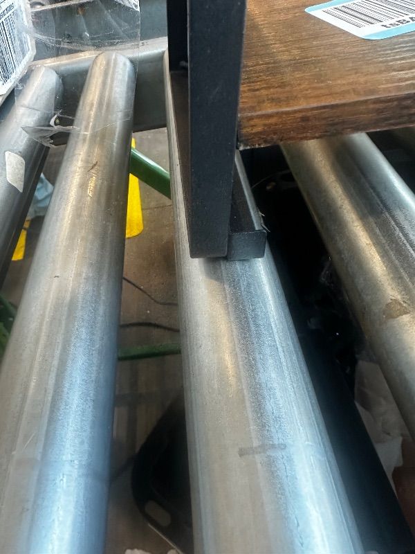 Photo 1 of *dAMAGED ITEM/ BROKEN LEFT LEG* OGEMXU Coffee Station Organizer, 3 Tier Bar Organizer for Countertop, Mug Cup Holder Stand With 12 Hooks and 28 K Cup Storage for Kitchen, Home & Office, Rustic Brown