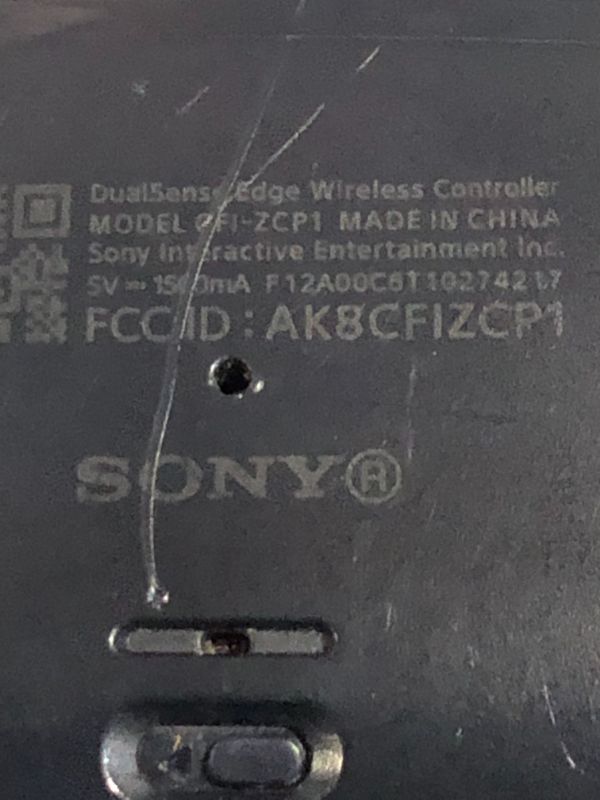 Photo 1 of ** USED DAMGED**
PlayStation DualSense Edge Wireless Controller