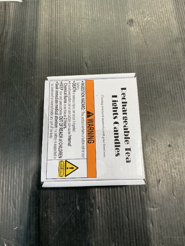 Photo 1 of ***MISSING ONE*** BEICHI Rechargeable Candles, Tea Lights Candles Battery Operated with Remote, Flameless Votive Candles with 2/4/6/8h Timer Flickering for Home Decor- Dia 1.5" x H 2.3"- 6 Pack