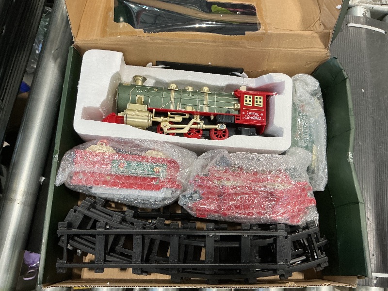 Photo 1 of *USED*
XINGYING Christmas Train Set, Christmas Tree Train Toys w/Smoke, Light and Xmas Sounds, Electric Train Set for Kids Ages 4-8,Toddler Model Trains for 3 4 5 6 7 8+ Years Old Kids Christmas Toy Gifts