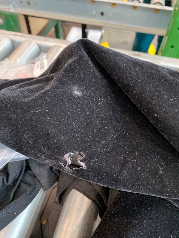 Photo 1 of ***MISSING BUTTONS*** ***MINOR DAMAGE*** 
PJ PAUL JONES Velvet Blazer for MenSlim Fit Suit Jacket Two Button Sport Coat Dinner Prom Wedding Black XL