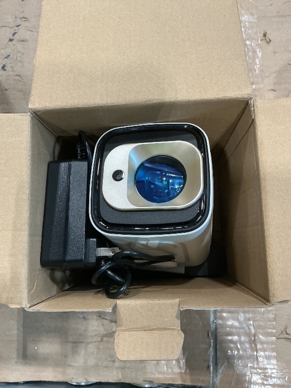 Photo 1 of ?Auto Focus&1080P?Magcubic Mini Smart Projector with 4K Support, Portable Projector with Wifi and Bluetooth, 5W Speaker, Built in Apps, Voice Control, Outdoor Movie Projector