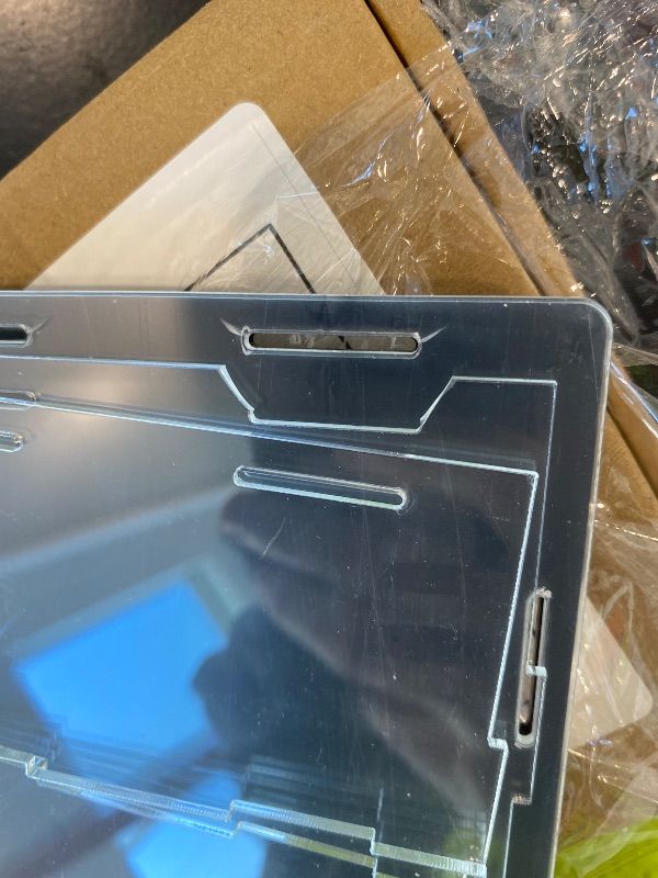 Photo 1 of ***MINOR DAMAGE*** LANSCOERY Clear Acrylic Display Case, Assemble Small Display Box Stand with Black Base, Dustproof Protection Showcase for Collectibles Memorabilia Figurines (6x4x4inch; 15x10x10cm)