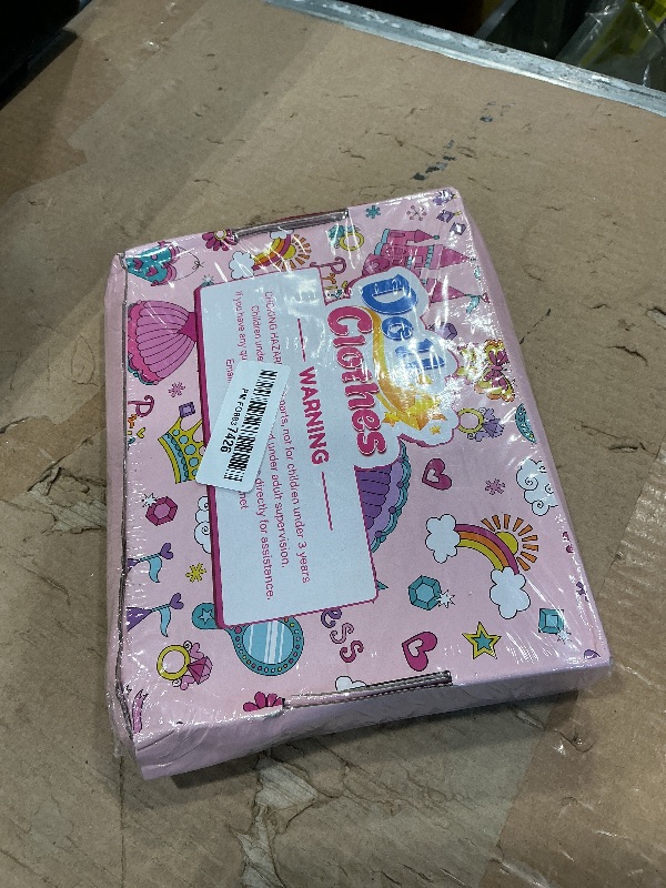 Photo 1 of ?195 Pcs Doll Clothes and Accessories Kit, Include Princess Gowns, Fashion Skirt, Slip Dresses, Tops, Pants, Bikini Swimsuits, Shoes, Crowns, Necklaces, Glasses, Hangers in Gift Box for 11"-12" Dolls