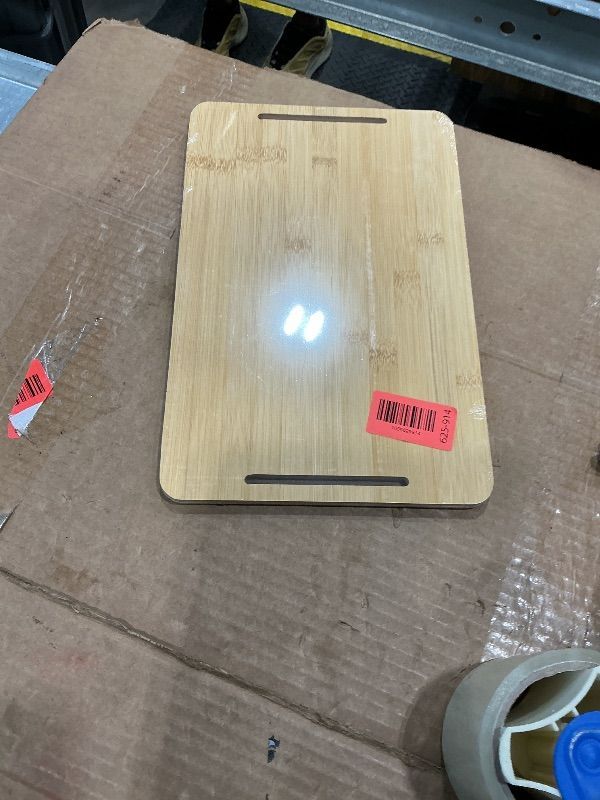 Photo 1 of **Factory Sealed**
Bamboo Cutting Board, Wooden Kitchen Chopping Board for Food Prep, Chopping, Carving Meat, Fruits Vegetables, 12.5" x 9"