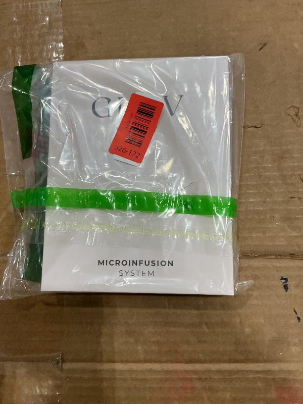 Photo 1 of **Missing**
Glov Beauty Micro Infusion System for Face & Lips – 0.25mm 24k Gold Cosmetic Facial Stamp with Hyaluronic Acid, Collagen Peptides & Licorice Root Serum Ampoules (4x Infusion Application, 12x Serums)