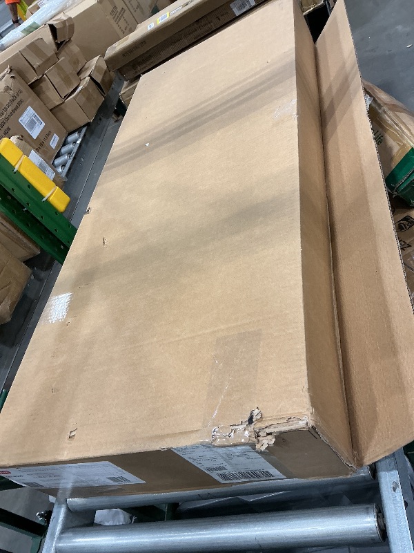 Photo 1 of *MISSING PARTS UNKNOWN*
Keter Kentwood 92 Gallon Resin Deck Box-Organization and Storage for Patio Furniture Outdoor Cushions, Throw Pillows, Garden Tools and Pool Floats, Dark Grey