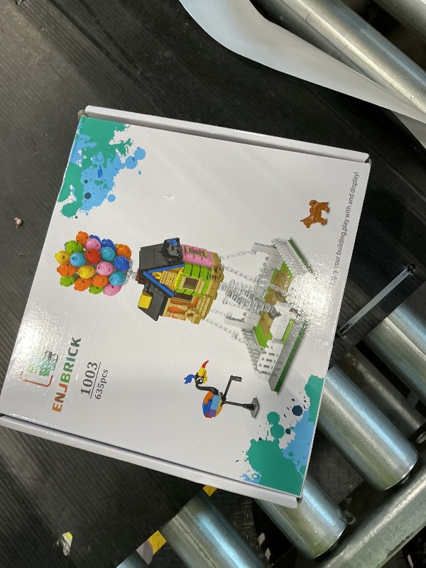 Photo 1 of **MISSING PARTS**
ENJBRICK Up Balloon House Building Kit for Kids 8-14 Yrs, 635 Pcs, Creative Building Block Set, Tensegrity Sculptures