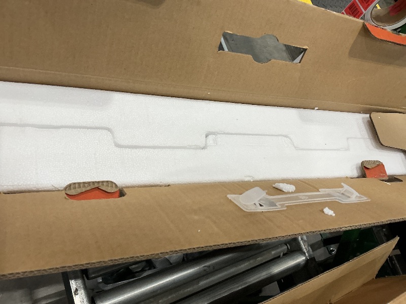 Photo 1 of ***SCREEN CRACKED*** ***MISSING POWER CABLE*** SANSUI 27 Inch Curved Gaming Monitor 200Hz 1ms with Speakers FHD 1080P Computer Monitor FreeSync|1500R|130% sRGB|HDR|Low Blue Light|HDMI DP Ports|VESA Mount|Metal Stand(HDMI Cable Incl.)