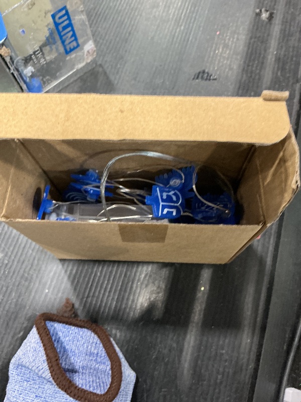 Photo 1 of [Timer] 6.5 Ft 20 LED Hanukkah Decorations Menorah Dreidel String Lights, Chanukah Decorations Battery Operated Hanukkah Blue Fairy Lights for Jewish Jews Synagogue Judaism Bedroom Home Party Indoor