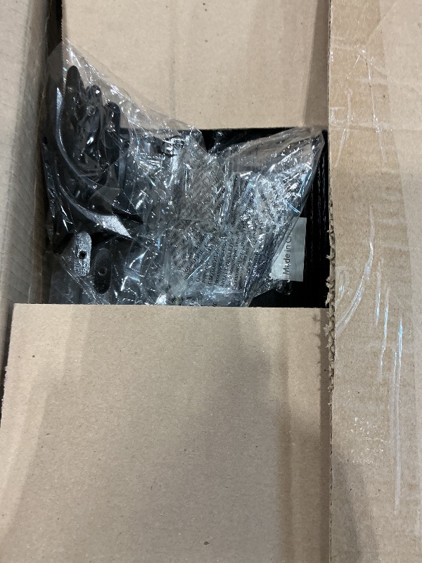 Photo 1 of *Missing items/no steel frames* WLIVE Fabric Dresser, 5-Drawer Tall Dressers for Bedroom, Storage Dresser Organizer with Wood Top, Sturdy Steel Frame, Chest of Drawers for Closet, Hallway, Charcoal Black Wood Grain Print