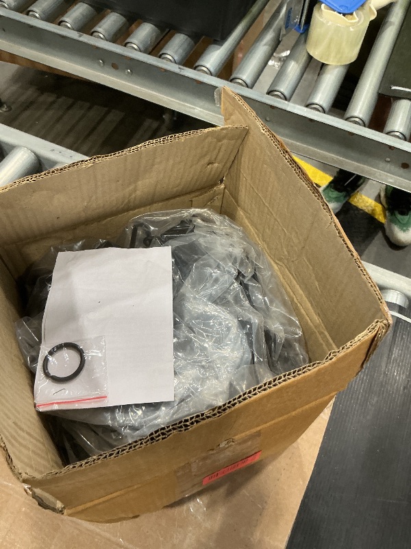 Photo 1 of *MINOR DAMAGE - USED*
Monarch Rain Chains Aluminum Multi Cube Rain Chain, 8.5 Ft Black Powder Coated Aluminum Decorative Rain Catcher Chain for Gutters, Large Rain Chains for Outside