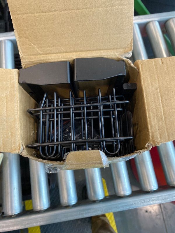 Photo 1 of *UNTESTED*
HapiRm 4 Tier Over the Door Shower Caddy, Hanging Shower Caddy with 22 Hooks and 2 Toothbrush Holders, No Drilling Adjustable Hanging Bathroom Organizer - Black