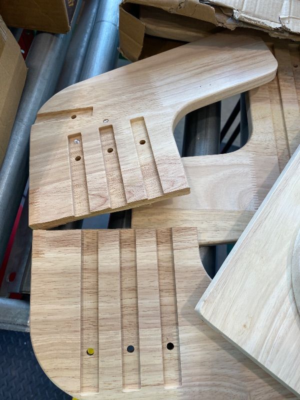 Photo 1 of **SEE PHOTOS and clerk notes**ibwaae Natural Solid Wooden Kids Chair Height-Adjustable Wooden Chair for Toddlers Montessori Furniture Birthday Gift for Children