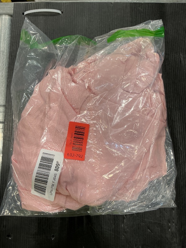 Photo 1 of ***MINOR DAMAGE*** OQQ Long Sleeve Mini Dress Women Cocktail Ruched Waist Ruffle Corset Party A-line Dresses Pink Cherry Blossom M