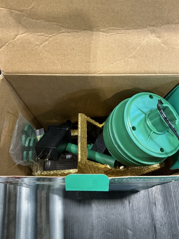 Photo 1 of [with Adjustable Base] 8.2 inch Christmas Star Tree Topper Projector with 4 Patterns and LED Lights Rotatable Projector Christmas Tree Star Topper Plug in for Indoor Office Xmas(4 Patterns, 3m Cable)