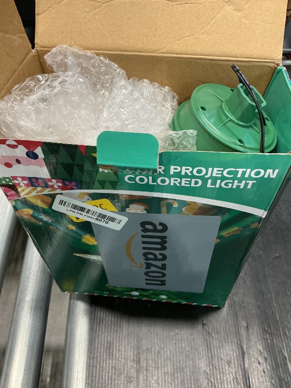 Photo 1 of [with Adjustable Base] 8.2 inch Christmas Star Tree Topper Projector with 4 Patterns and LED Lights Rotatable Projector Christmas Tree Star Topper Plug in for Indoor Office Xmas(4 Patterns, 3m Cable)