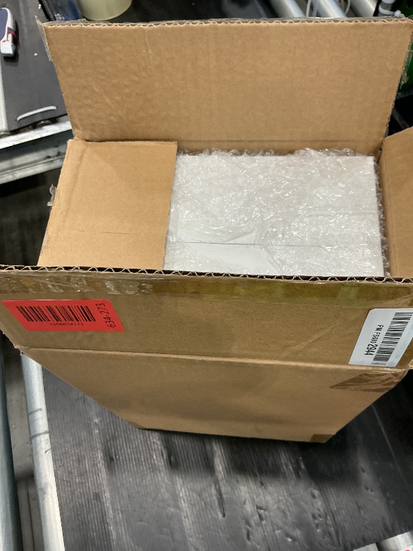 Photo 1 of *USED*
Paper Plate Dispenser with Drawer, Paper Plate Holder for Kitchen Counter, Wood Rustic Silverware Utensil Caddy, Cutlery Flatware Organizer for Cup Spoon Fork Plates Napkins, White Kitchen Accessories