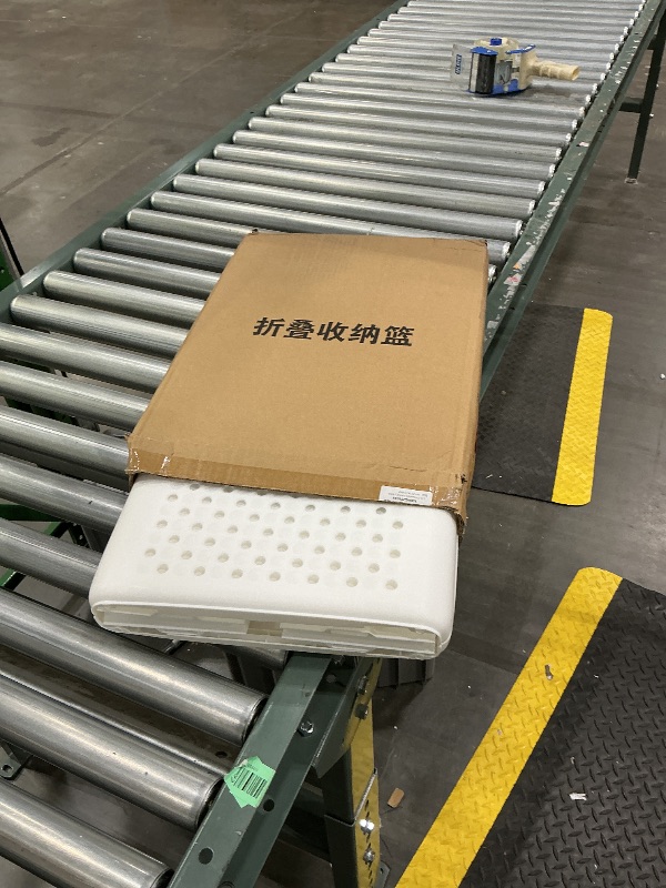 Photo 1 of *UNTESTED*
57L Collapsible Laundry Basket with Wheels, Laundry Basket Collapsible, Foldable Laundry Baskets with Handles, Dirty Clothes Hamper for Dorm, Bedroom and Bathroom (Pearl White)