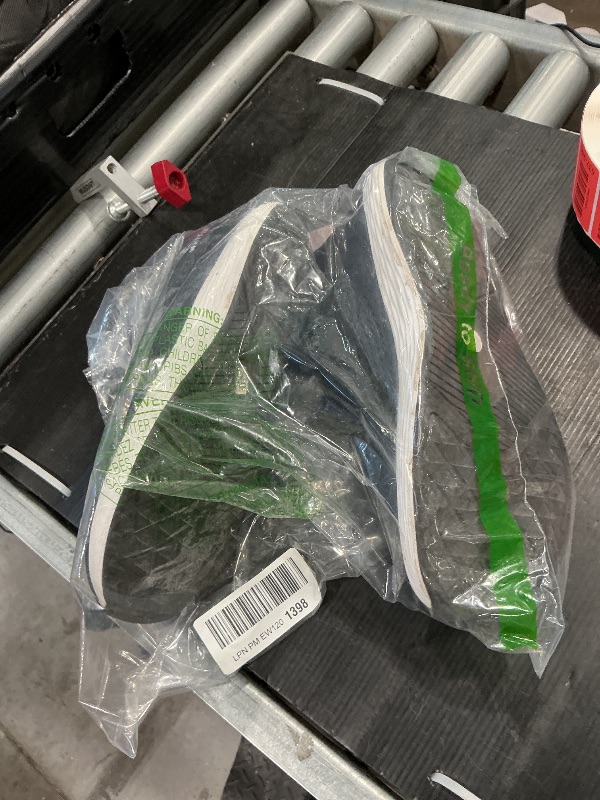 Photo 1 of **MINOR DAMAGE - USED**
WHITIN Mens Wide Width Toe Box Zero Drop Road Running Shoes Tennis Athletic Size 9.5 Stability Sports Walking Sneakers Zapatos De Correr Male Black White 43