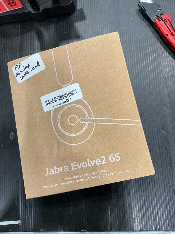 Photo 1 of ***MISSING USB*** Jabra Evolve2 65 Headset MS Stereo Black