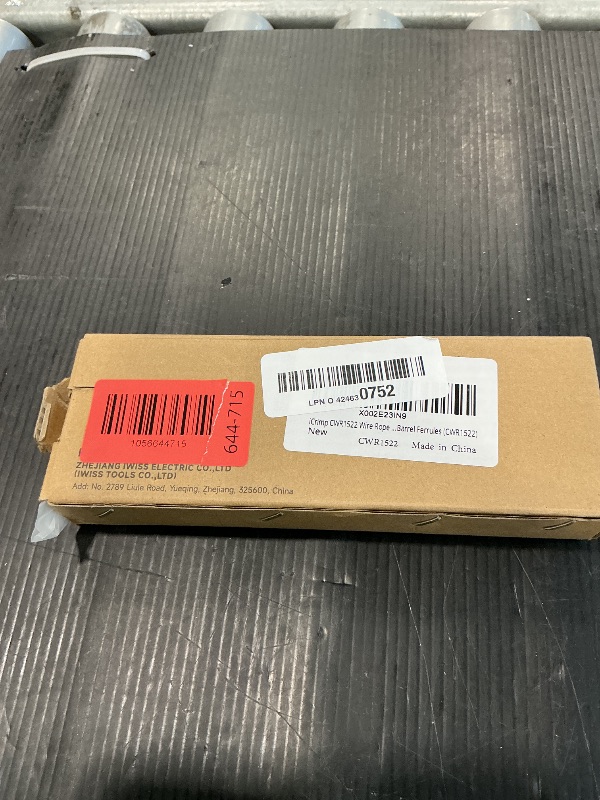 Photo 1 of *USED*
iCrimp CWR1522 Wire Rope Crimping Tool with Cutting function for Cable Railing, Hand Swaging 0.1~2.2mm Aluminum Oval Sleeves,Alloy Double Sleeves (CWR1522)