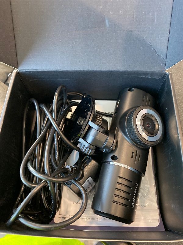 Photo 1 of *UNTESTED*
Dash Cam Front and Rear, 1080P Dash Camera for Cars, 3 Channel Car Camera Front Rear and Inside with 32GB Card, Loop Recording, Night Vision, HDR, 24Hr Parking, G-Sensor pcs