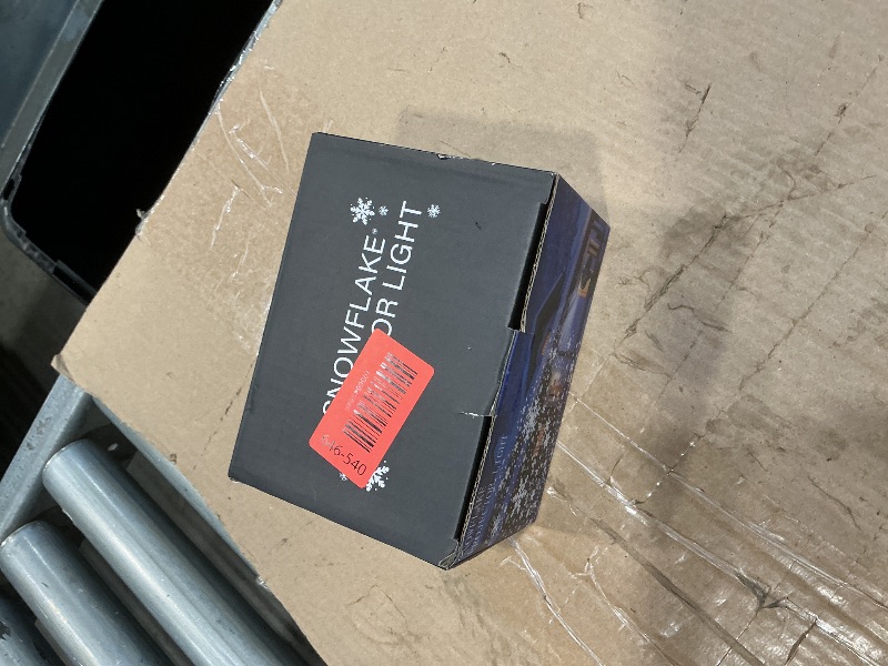 Photo 1 of ?LILNIAGY Christmas Decorations Outdoor Christmas Projector Lights Snowflake Projector, IP65 Waterproof & Adjustable Christmas Lights for Outdoor Christmas Decorations Home Party Garden Xmas Decor