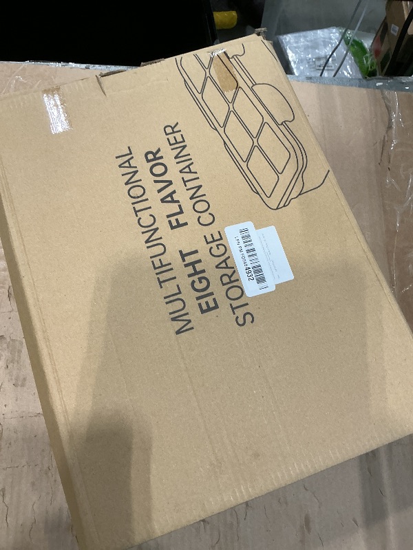 Photo 1 of ** STEEL LID, SIMILAR TO IMAGE**
Snackle Box Container, Stainless Steel Divided Serving Tray with Lid and Handle, 8 Compartment Portable Snack Platters - Clear Storage Organizer for Fruit Candy Nuts Veggie - Perfect for Travel Party