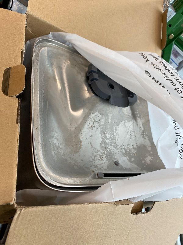 Photo 1 of ***VERY USED*** SIBAYS 4Gal/15L Large Dog Water Fountain, Stainless Steel Pet Fountain with Water Window & LED Light, Ultra Quiet Automatic Dog Water Bowl Dispenser for Large Dogs & Multi-pet, Easy to Clean FS76