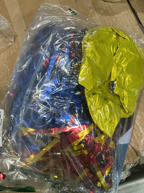 Photo 1 of Daidle Birthday Party Decorations – Supersonic Speed Lightning Foil Balloons & Fringe Curtains & Backdrop, Birthday Decorations Pack for Cool Game Party, Racing