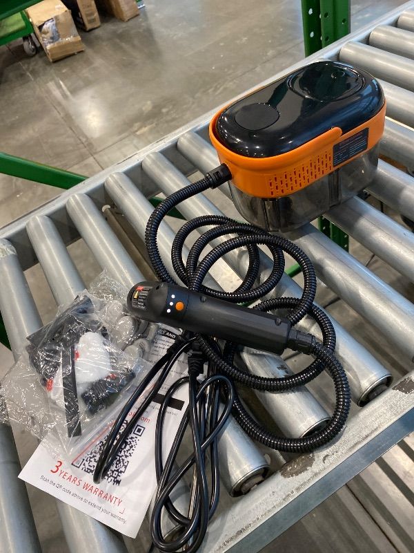 Photo 1 of *USED*
Koutop Steam Cleaner for Home & Car-Portable Handheld Steamer for Cleaning with 3-Level Handle, 15s Heat-Up, Large Tank, 16 Accessories - Clean Grease, Grout, Tile, Floor, Couch, Dirt, Furniture