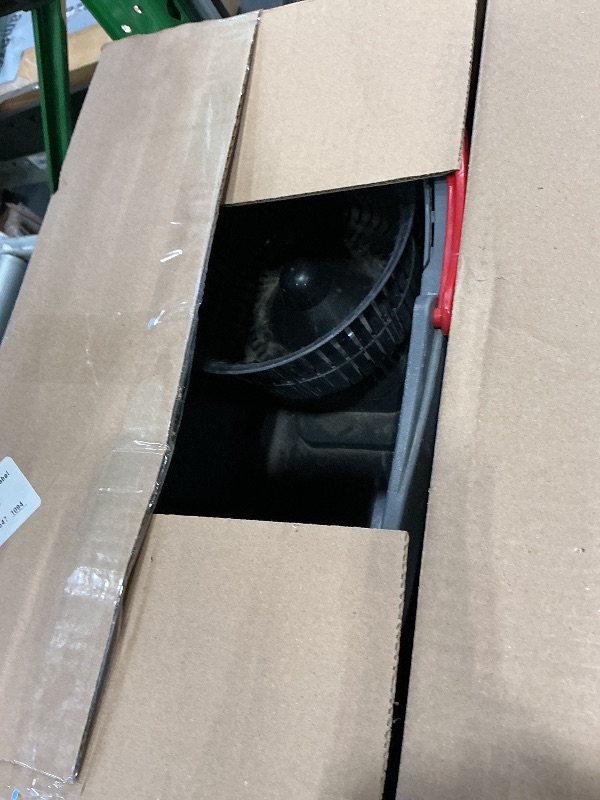 Photo 1 of ***MISSING MOP***
O-Cedar EasyWring Microfiber Spin Mop, Bucket Floor Cleaning System, Red, Gray, Standard